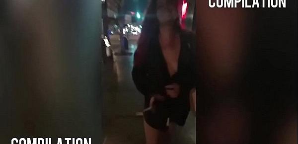 Anesthesia Rose - drunk, public, BBC, squirt and flashing compilation